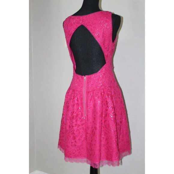 NEW BCBGMAXAZRIA  sequin legally blonde dress 6 - Picture 5 of 8